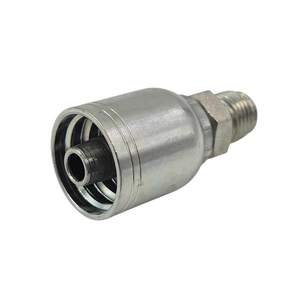 Conector Macho Jic 37 Flare One Piece 7/16 Pulgadas Hilo 20 14mm