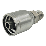 Conector Macho Jic 37 Flare One Piece 7/16 Pulgadas Hilo 20 14mm