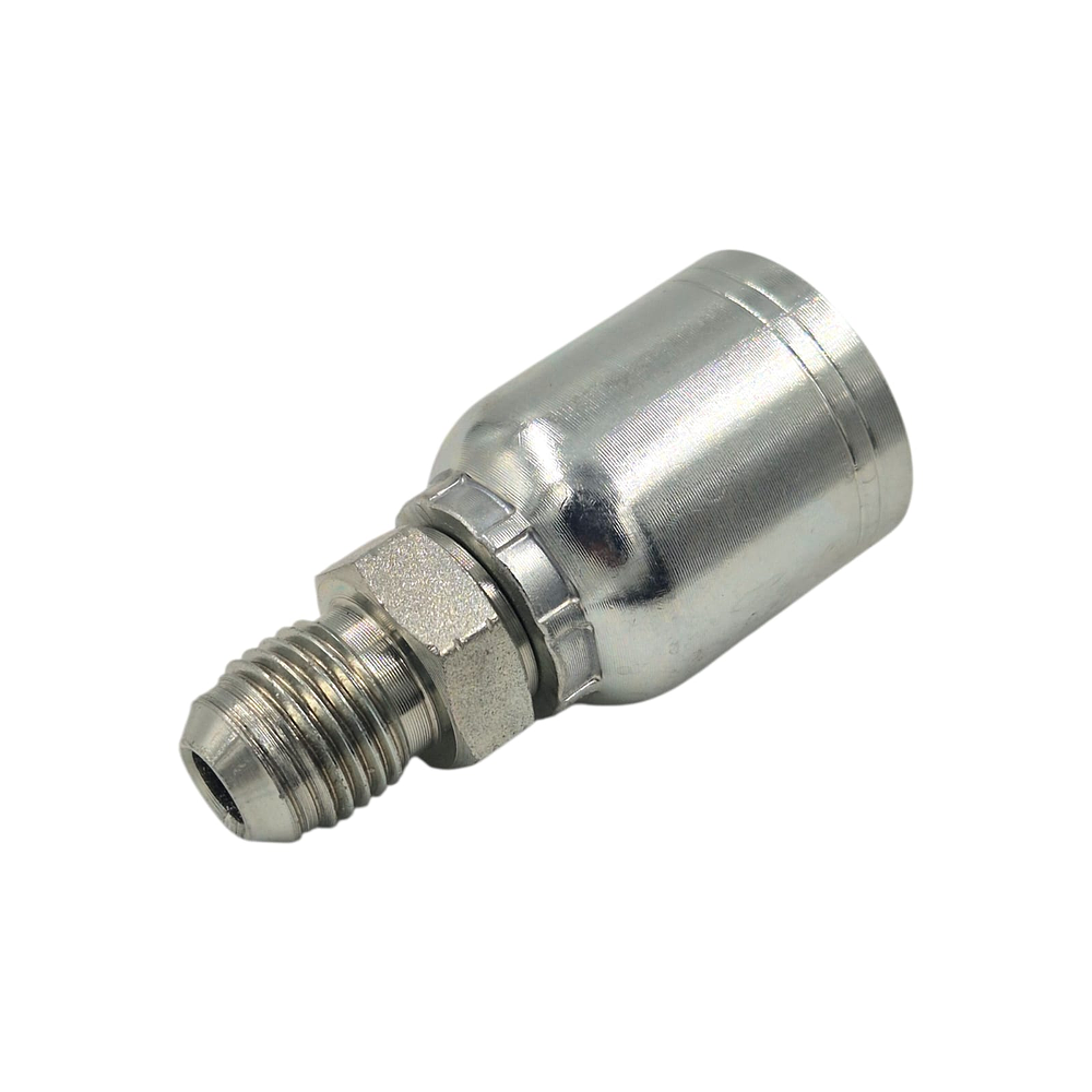 Conector Macho Jic 37 Flare One Piece 7/16 Pulgadas Hilo 20 14mm