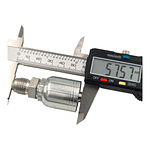 Conector Macho Jic 37 Flare One Piece 7/16 Pulgadas Hilo 20 14mm