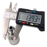 Conector Macho Jic 37 Flare One Piece 7/16 Pulgadas Hilo 20 14mm