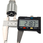 Conector Macho Jic 37 Flare One Piece 7/16 Pulgadas Hilo 20 14mm