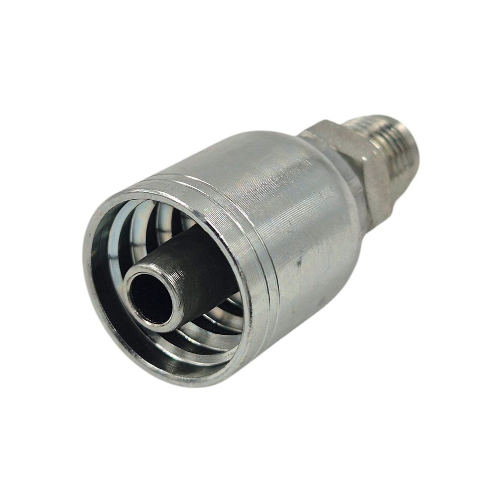 Conector Macho Jic 37 Flare One Piece 9/16 Pulgadas Hilo 18