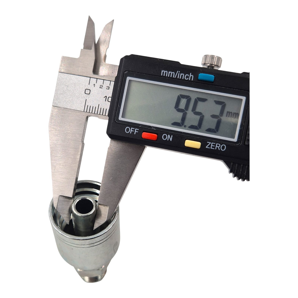 Conector Macho Jic 37 Flare One Piece 9/16 Pulgadas Hilo 18