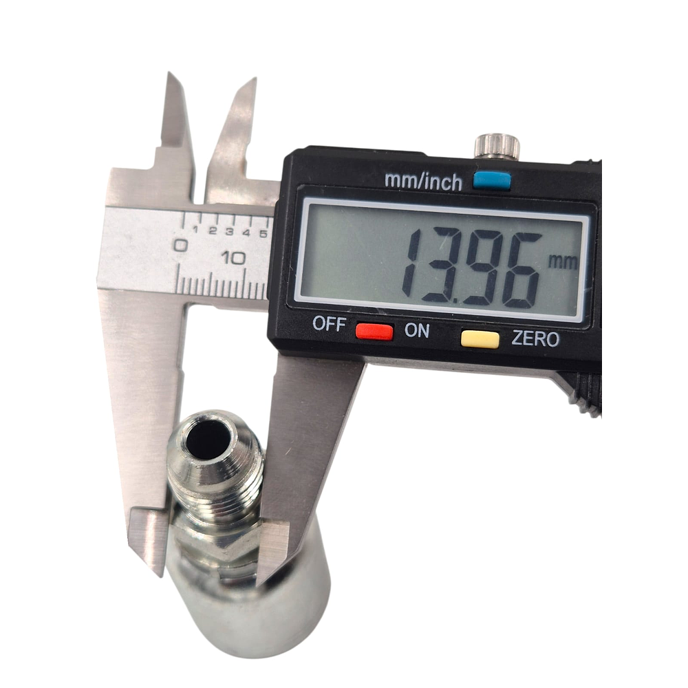 Conector Macho Jic 37 Flare One Piece 9/16 Pulgadas Hilo 18