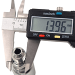 Conector Macho Jic 37 Flare One Piece 9/16 Pulgadas Hilo 18