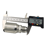 Conector Macho Jic 37 Flare One Piece 7/8 Pulgadas Hilo 14