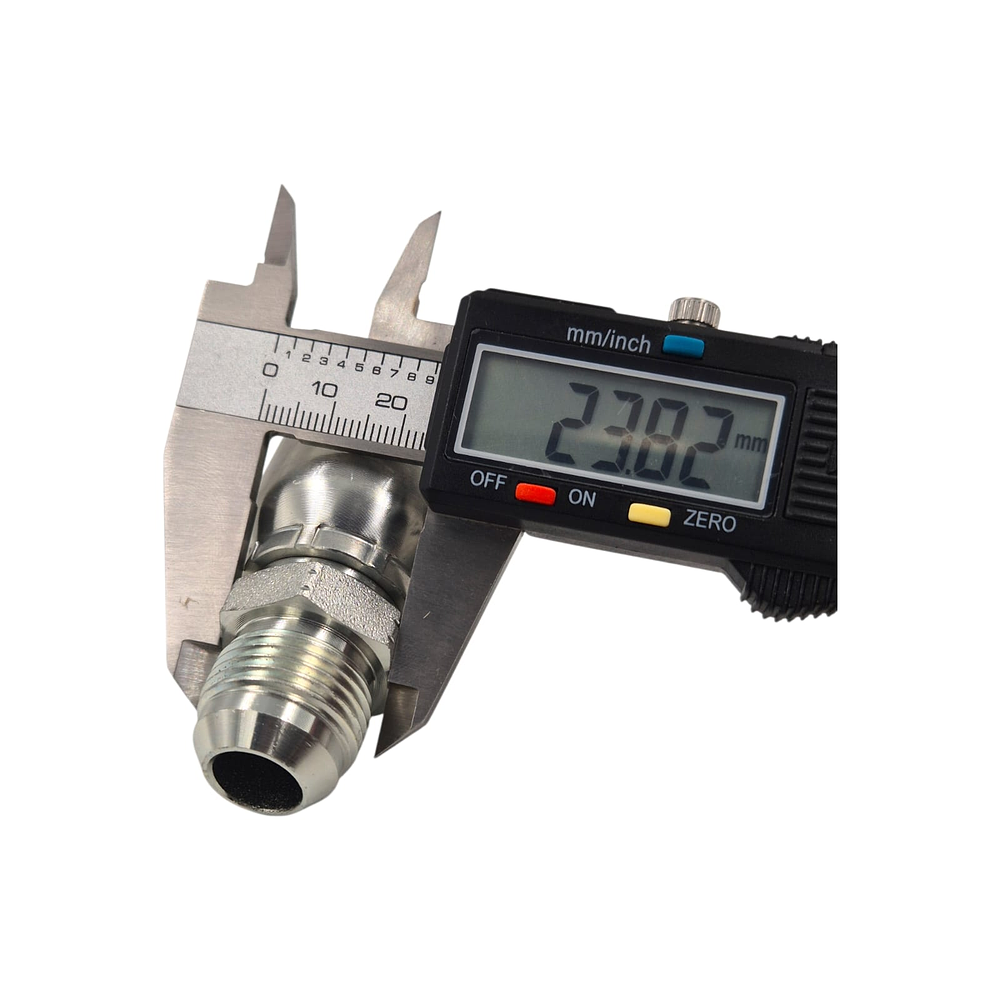 Conector Macho Jic 37 Flare One Piece 7/8 Pulgadas Hilo 14