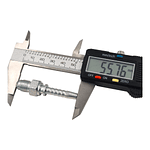 Conector Hidraulico Macho JIC 74 7/16 Hilo 20