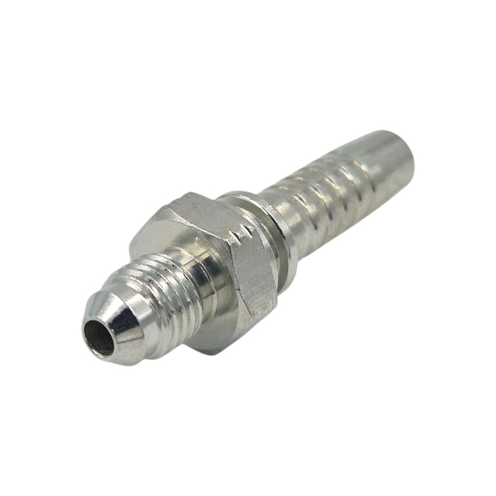 Conector Hidraulico Macho JIC 74 7/16 Hilo 20 10MM