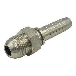 Conector Hidráulico Macho JIC 74 3/4 Hilo 16