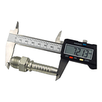 Conector Hidráulico Macho JIC 74 3/4 Hilo 16