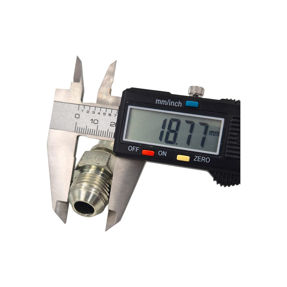 Conector Hidráulico Macho JIC 74 3/4 Hilo 16