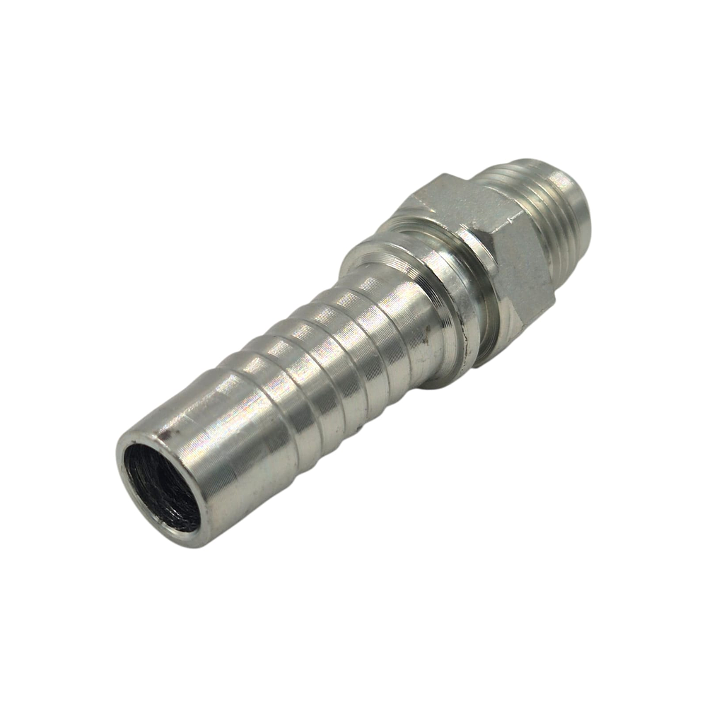 Conector Hidráulico Macho JIC 74 3/4 Hilo 16 16mm