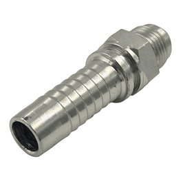 Conector Hidráulico Macho JIC 74 3/4 Hilo 16 16mm