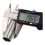 Conector Hidráulico Macho JIC 1.1/12 Hilo 12