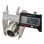 Conector Hidráulico Macho JIC 1.5/16 Hilo 12