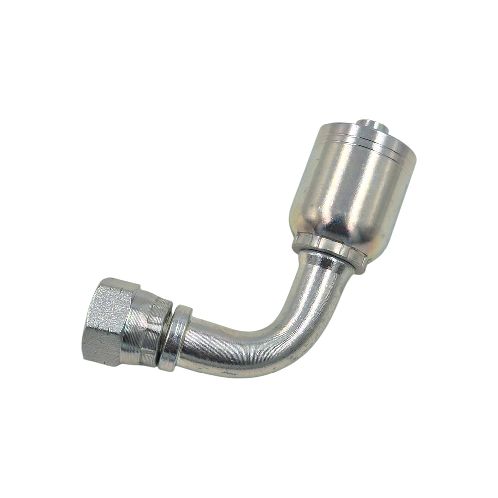 Conector Hidraulico Hembra 9/16 Jic Codo 90 Grados Giratoria