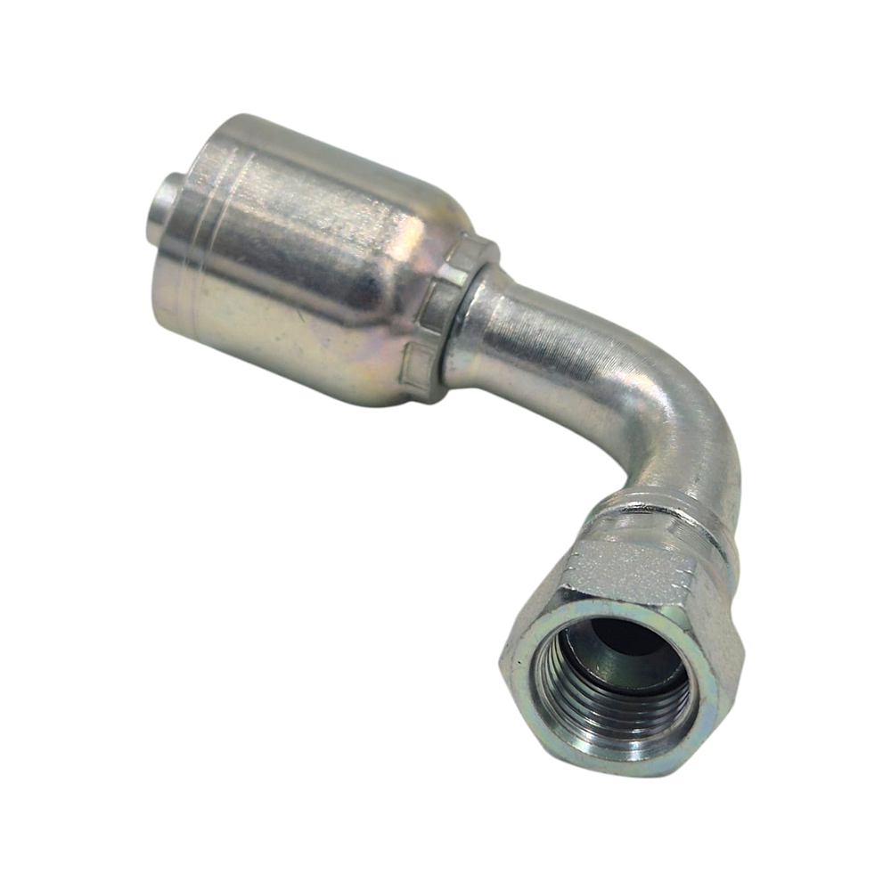Conector Hidraulico Hembra 9/16 Jic Codo 90 Grados Giratoria