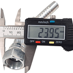 Conector Hidráulico Hembra Jic 3/4 x 16 45 Grados 