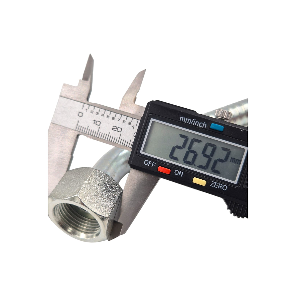 Conector Hidráulico Hembra ORFS 13/16 x 16 45 grados