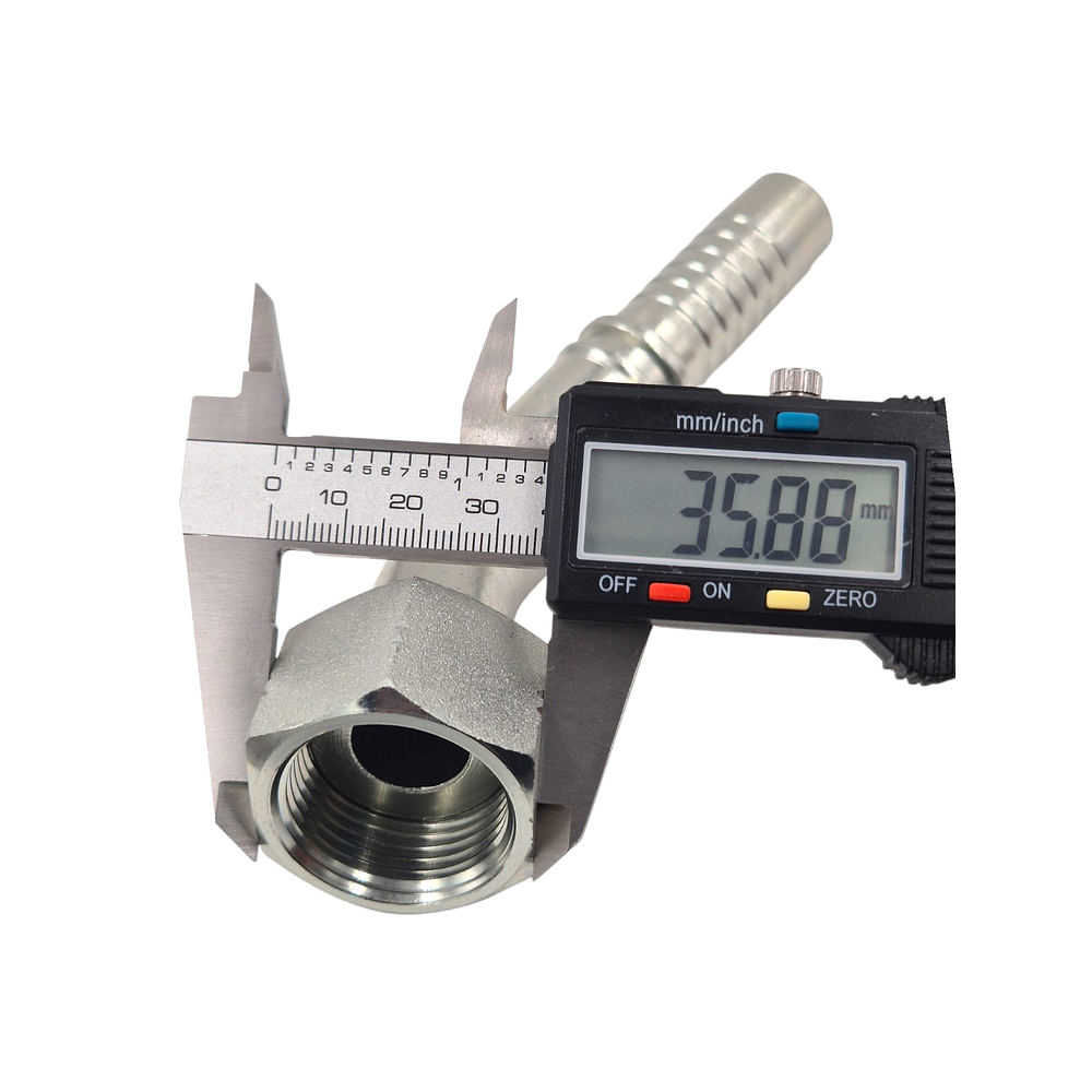 Conector Hidráulico Hembra ORFS 1.3/16 x 12 45 grados