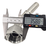 Conector Hidráulico Hembra ORFS 1.3/16 x 12 45 grados