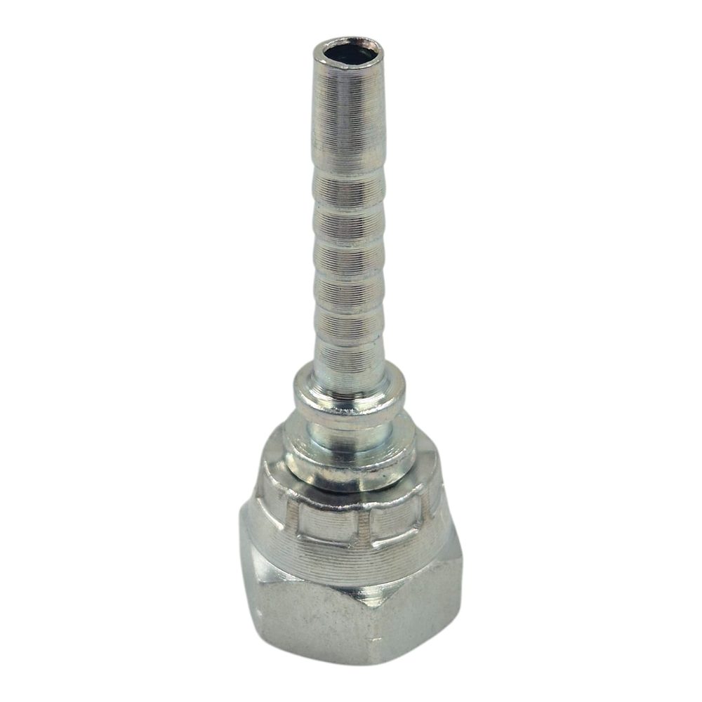 Conector Hidráulico 1/4" x 19 Hembra Giratoria Recta  BSP 60 grados