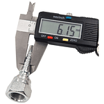 Conector Hidráulico 1/4" x 19 Hembra Giratoria Recta  BSP 60 grados