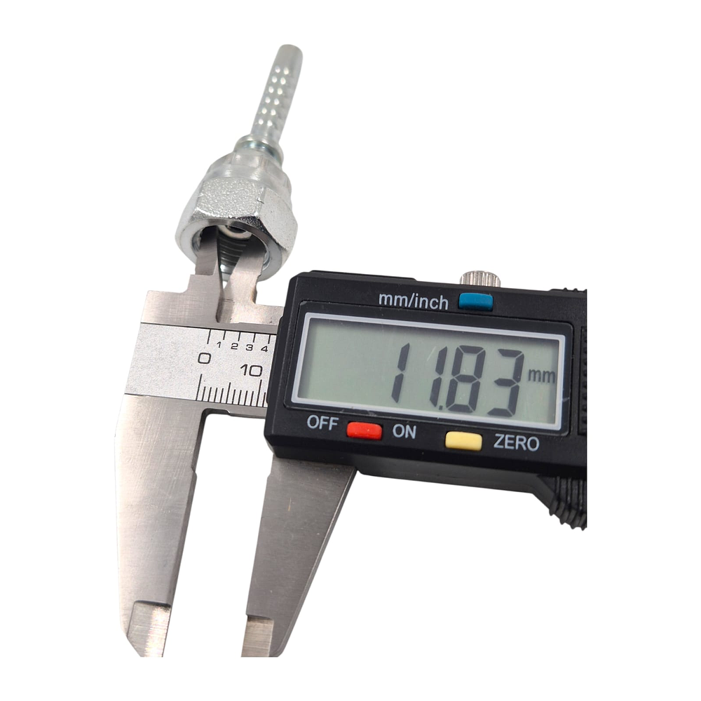 Conector Hidráulico 1/4" x 19 Hembra Giratoria Recta  BSP 60 grados