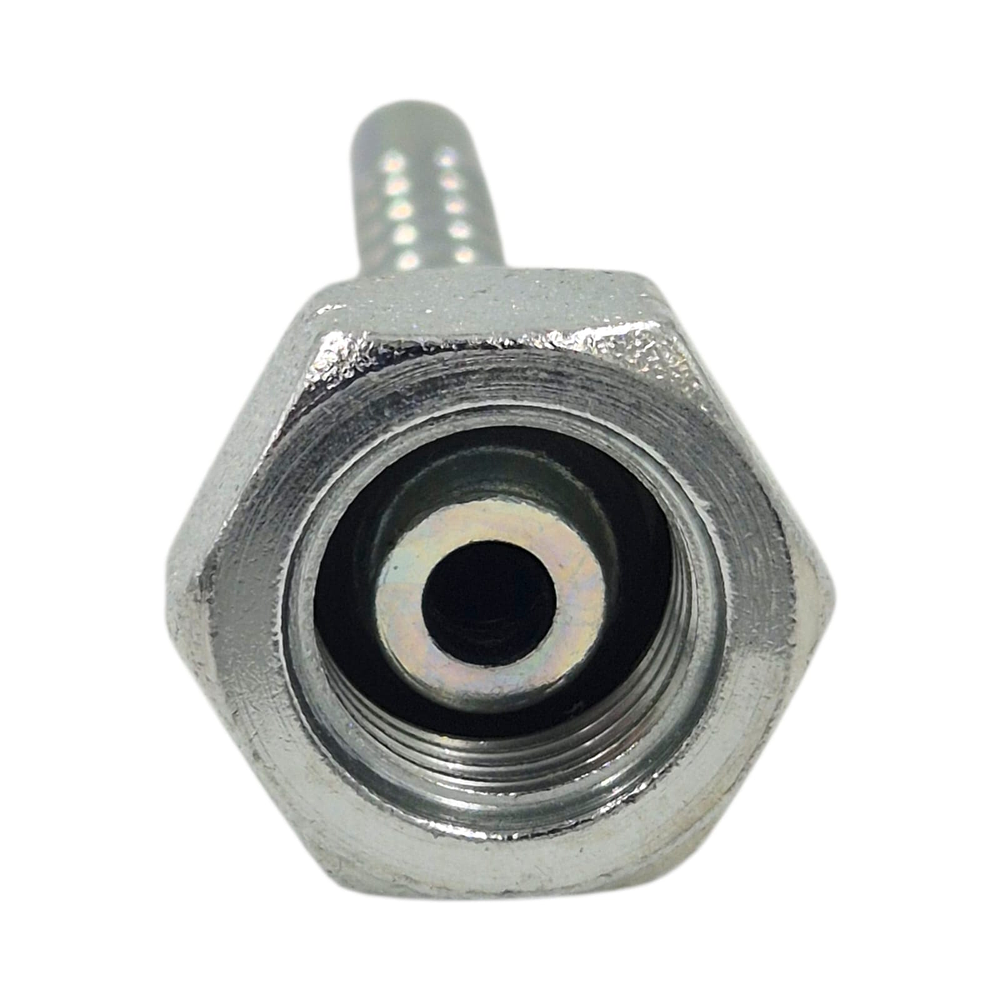Conector Hidráulico 1/4" x 19 Hembra Giratoria Recta  BSP 60 grados