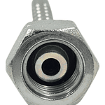 Conector Hidráulico 1/4" x 19 Hembra Giratoria Recta  BSP 60 grados