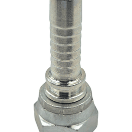 Conector Hidráulico 1/2" x 14 Hembra Giratoria Recta BSP 60 grados