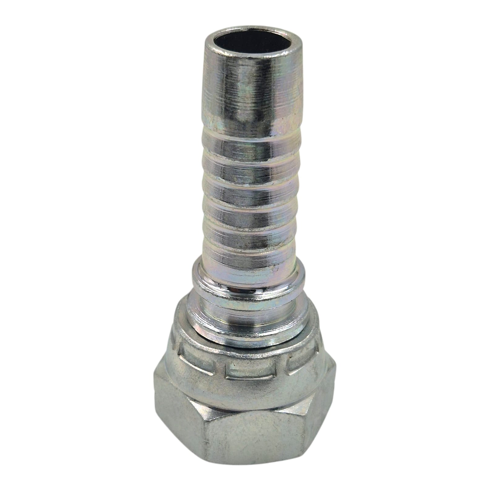 Conector Hidráulico 5/8" x 14 Hembra Giratoria Recta BSP 60 grados