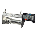 Conector Hidráulico 3/4" x 14 Hembra Giratoria Recta BSP 60 grados