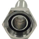Conector Hidráulico 3/4" x 14 Hembra Giratoria Recta BSP 60 grados