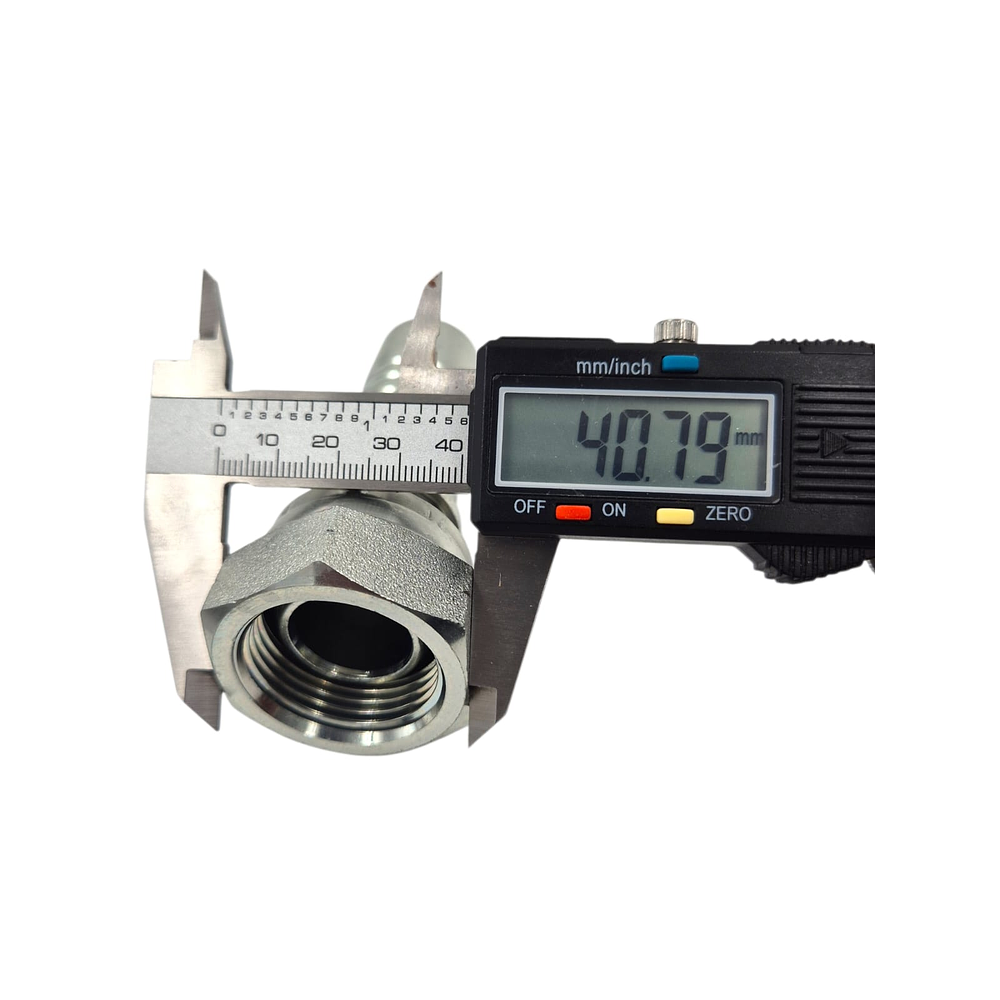 Conector Hidráulico 1" x 11 Hembra Giratoria Recta BSP 60 grados