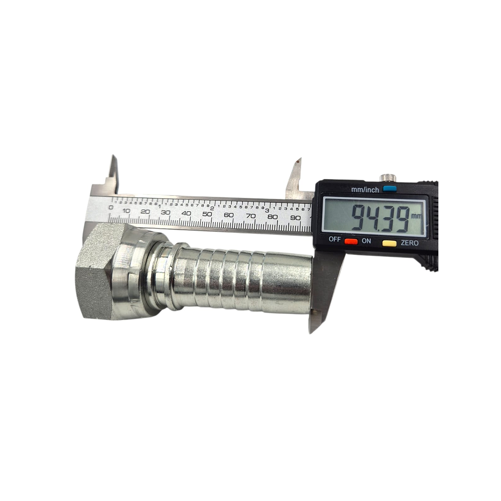 Conector Hidráulico 1" x 11 Hembra Giratoria Recta BSP 60 grados