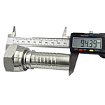 Conector Hidráulico 1" x 11 Hembra Giratoria Recta BSP 60 grados