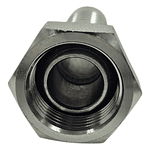 Conector Hidráulico 1" x 11 Hembra Giratoria Recta BSP 60 grados