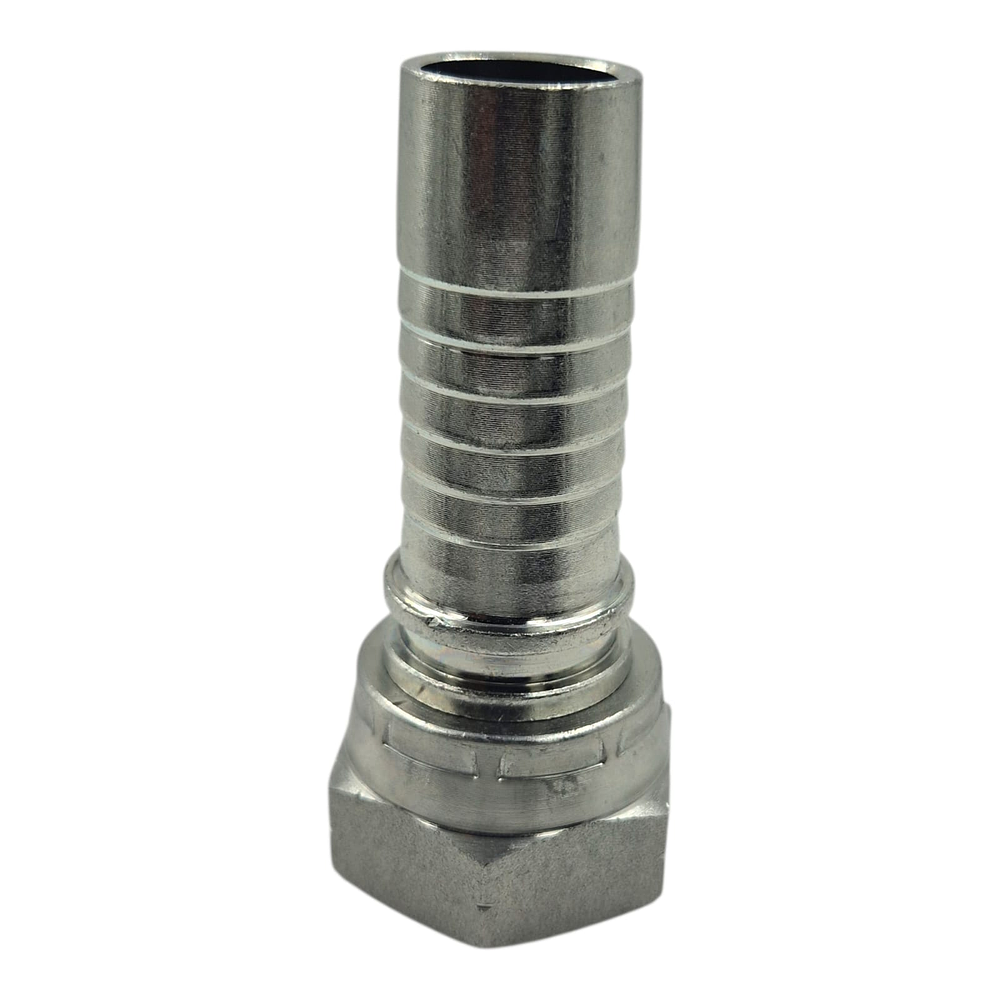 Conector Hidráulico 1" x 11 Hembra Giratoria Recta BSP 60 grados