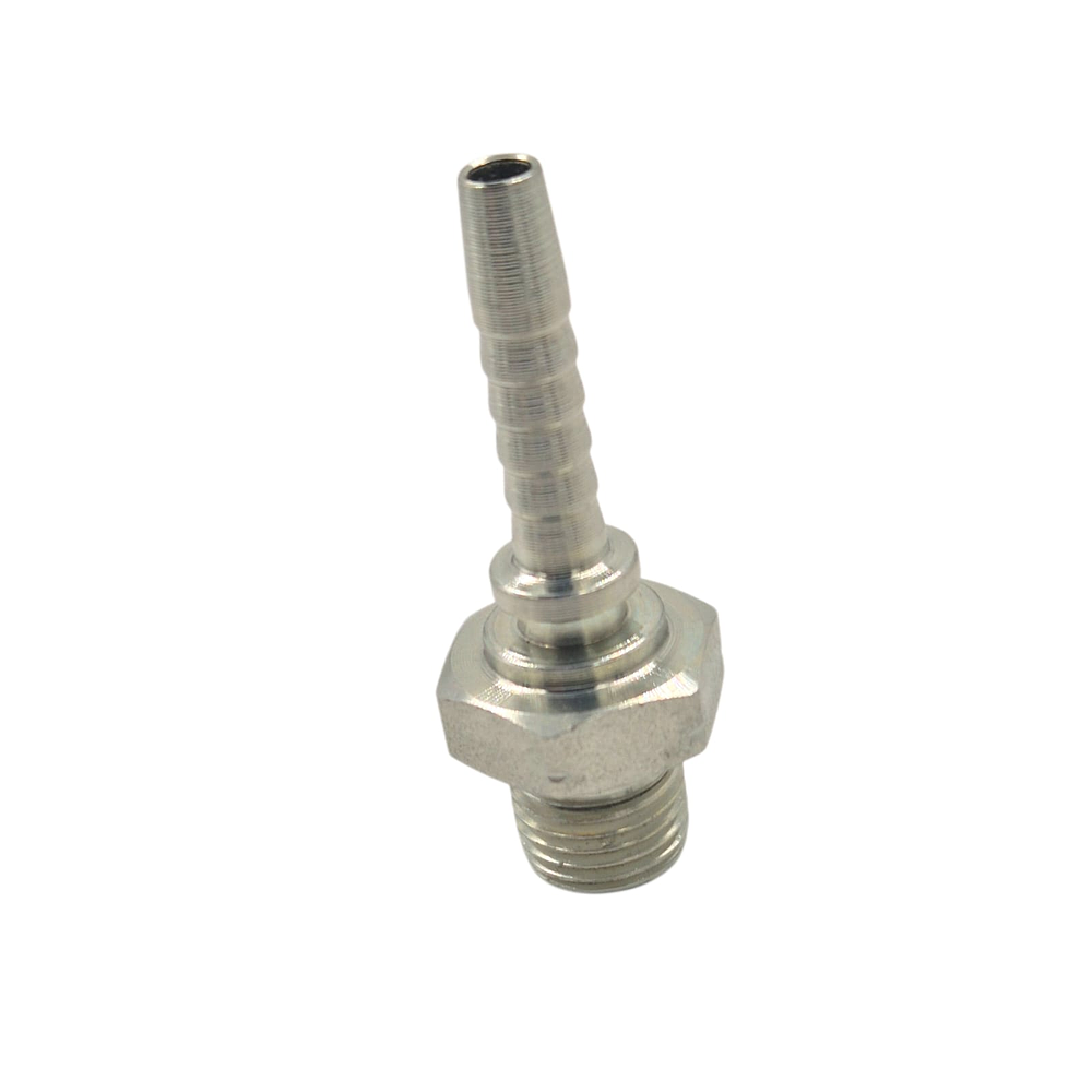 Conector Hidráulico 1/4" x 19 Macho Recto BSP 60 grados