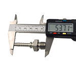 Conector Hidráulico 1/4" x 19 Macho Recto BSP 60 grados