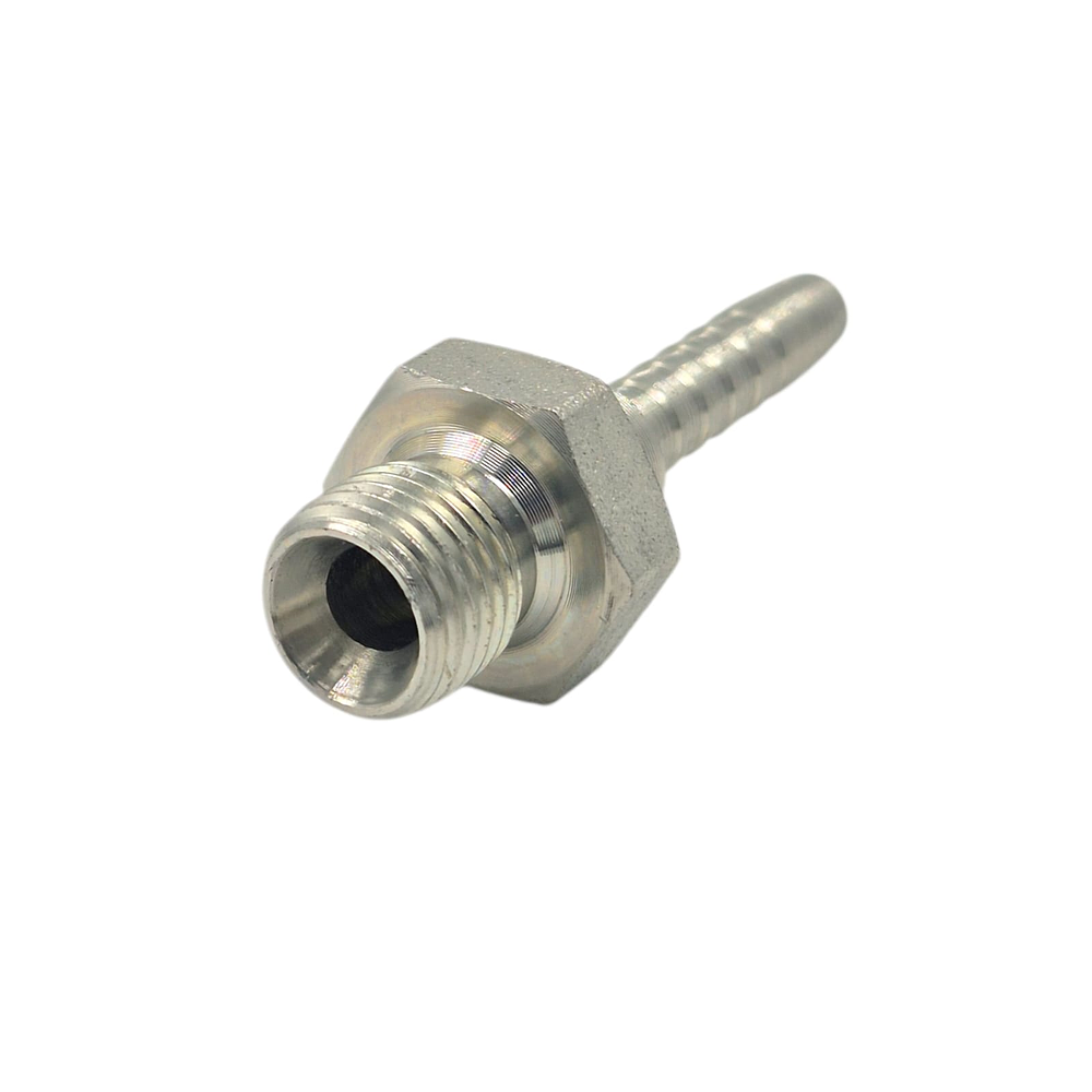Conector Hidráulico 1/4" x 19 Macho Recto BSP 60 grados