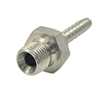 Conector Hidráulico 1/4" x 19 Macho Recto BSP 60 grados
