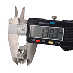 Conector Hidráulico 1/4" x 19 Macho Recto BSP 60 grados