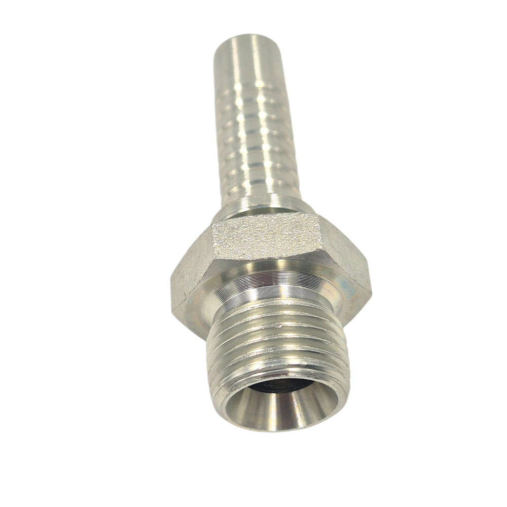 Conector Hidráulico 1/2" x 19 Macho Recto BSP 60 grados