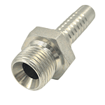 Conector Hidráulico 1/2" x 19 Macho Recto BSP 60 grados