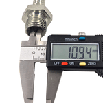 Conector Hidráulico 1/2" x 19 Macho Recto BSP 60 grados