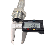 Conector Hidráulico 1" x 11 Macho Recto BSP 60 grados